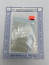 Pennsylvania Rr 5 Stripe Diesels Cab  Electrics - E F PA PB  GG-1s