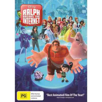 Ralph Breaks The Internet - New Line Look DVD : NEW