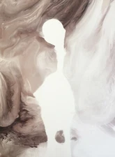 Tonito's Original Fine art painting.Organic realism.Amazing series.SHADOWS 3