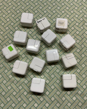 Apple 10W / 12W USB Power Adapter A1357 Wall Charger iPad OEM Lot of 14