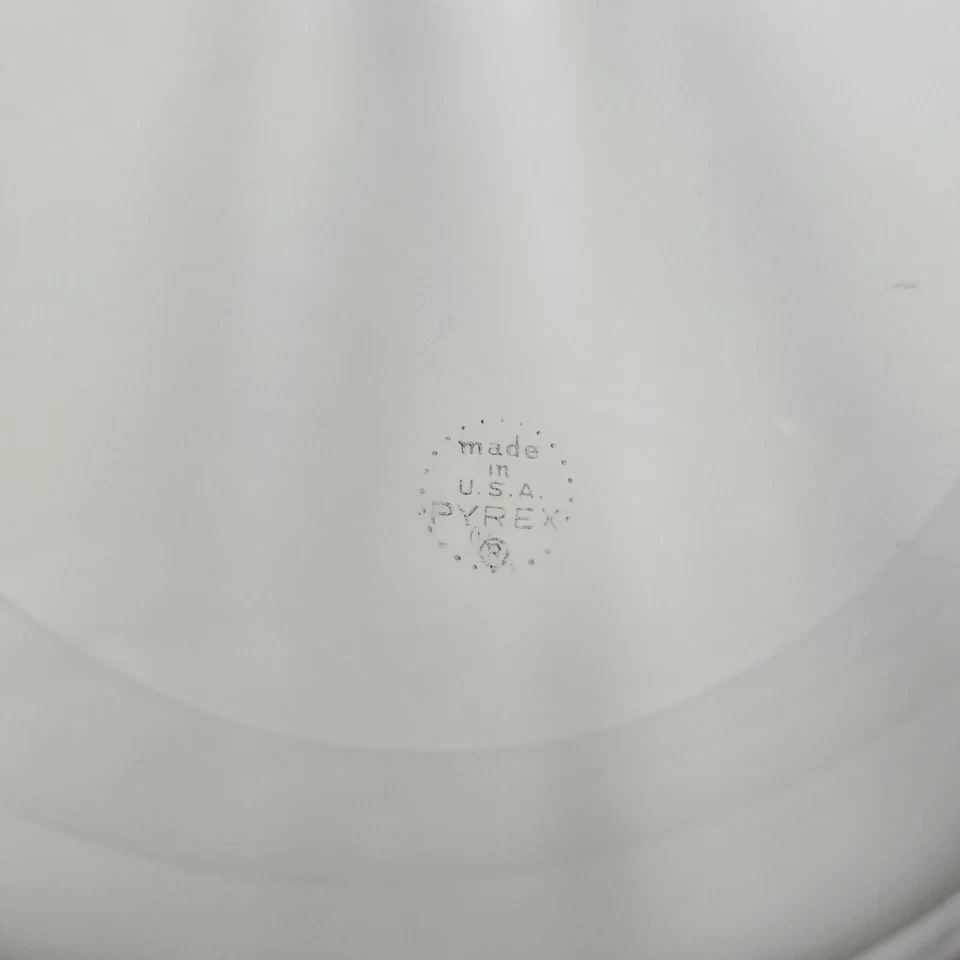 Vintage Pyrex Red Rim Dinnerware Set – Complete Service for 6 - Image 4 of 4