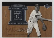 2005 Hall of Fame Essential Enshrinement Silver 14/15 Phil Niekro HOF 12xz