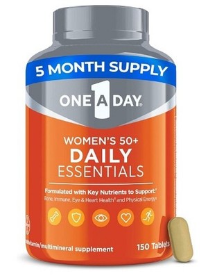 Multivitamin for Women 50+ Daily Essentials | Vitamins for Women 50 + FREE SHIP