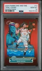 2024 Panini One and One Downtown Trae Young #11 PSA 10 POP 1 BLUECHIP