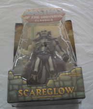 NIB SCARE GLOW SKELETOR MASTERS OF THE UNIVERSE CLASSICS 2009 Mattel