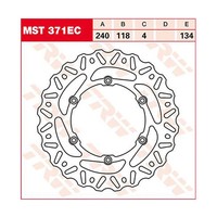 TRW Bremsscheibe Eco Offroad (FüR: Suzuki RM 125 RF16A 07-09 Hinten )