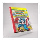 Gamegenic Marvel Captain America Black Zip-Up Binder Album 9 Pockets