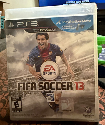 EA SPORTS FIFA Soccer 13 for Sony PlayStation 3 PS3, Online Play, Move