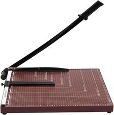 Guillotine Paper Cutter 18 Inch - Professional Large Paper Heavy Duty Trimmer