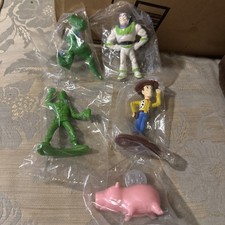 1995 Disney Toy Story mini figurines General Mills Sealed Complete Set Of 5
