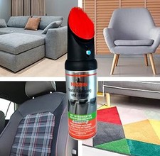 CAR FABRIC UPHOLSTERY FOAMING CLEANER SPRAY 400ML SOFA UPHOLESTRY CARPETS