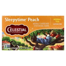 Herbal Tea, Sleepytime® Peach, Caffeine Free, 20 Tea Bags, 1.1 oz (30 g)