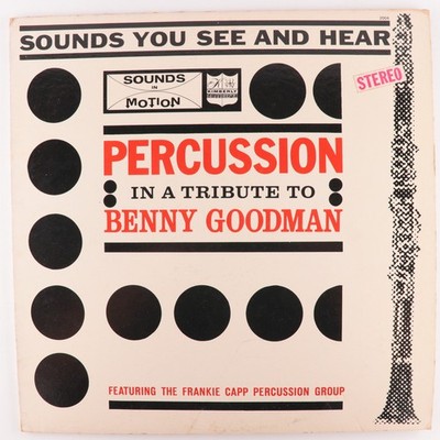 Tribute To Benny Goodman Frankie Capp Percussion Group 12'' LP Vinyl Record READ