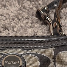 Coach Signature Zip Wristlet Wallet for Women...