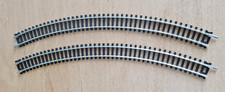 N Gauge 2 X Graham Farish 2nd Radius Curved Track - Similar to Peco ST-15 (1)