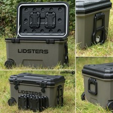 Lidsters Fishing Deluxe 68L Cooler Wheeled Ice Box Bait Food Carp tackle Cool