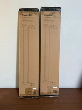 Munchkin Baby Gate 5.5" Extension Silver 2-Pack For 14cm Wide Fit Sturdy Design