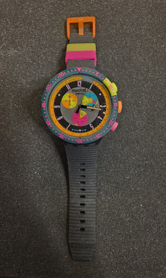 Swatch SCUBA 47mm AQUACHRONO: the collectible SEPPIA (SBM102).