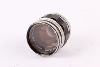 Canon Lens 50mm 1:1.4 Leica Thread Mount Manual Lens Working