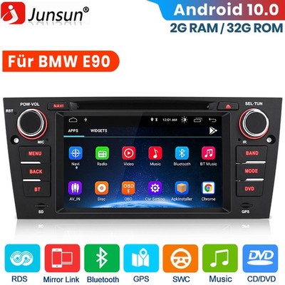Android CD DVD Autoradio Für BMW 3er E90 E91 E92 E93 GPS Navi RDS WIFI BT FM SWC