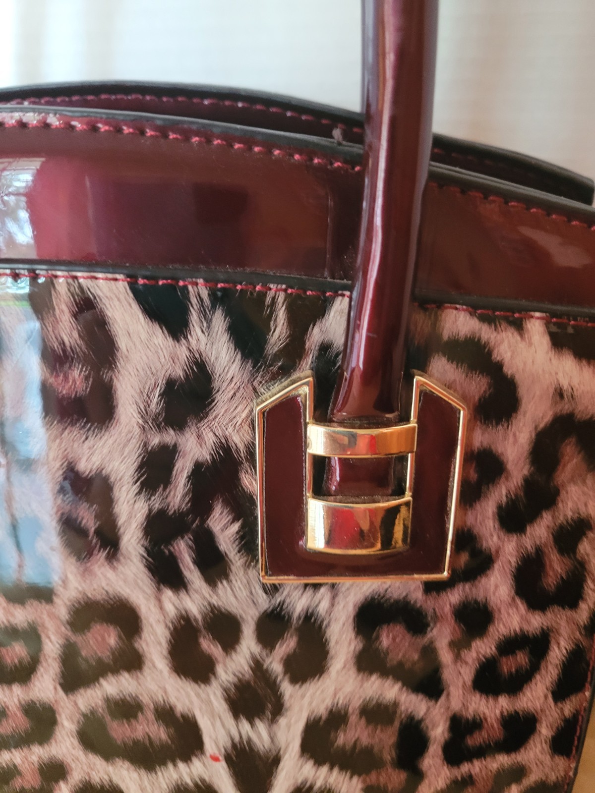 GORGEOUS!    Ameri Mode Hand Bag - Leopard Print … - image 4
