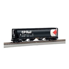 Bachmann 19129 HO-Scale Canadian 4-Bay Cylindrical Grain Hopper CP-Rail 388500
