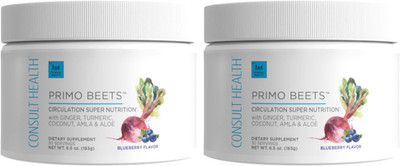 2 Consult Health Primo Beets Beet Blueberry Flavor Mix Electrolytes Best 01/ 26