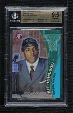 2001-02 Topps Pristine Refractor Joe Johnson #72 BGS 9.5 GEM MINT 0q3