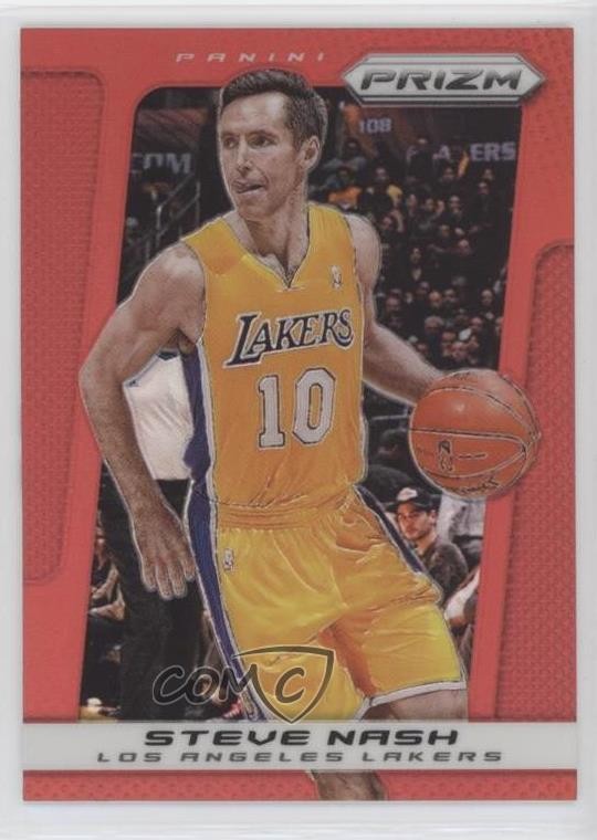 2013-14 Panini Prizm Target Red Prizm Steve Nash #85 HOF 5jq