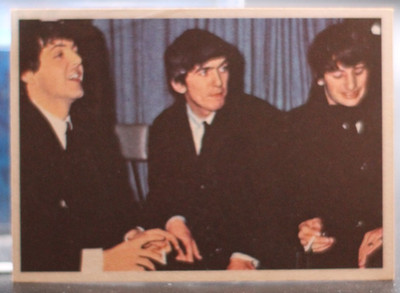 1964 Topps The Beatles - Color #14A - Paul, George & Ringo (EX-MT to NM)