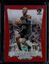 2023-24 Panini Prizm Deca Dennis Schroder #45 Red 83/199 Nets