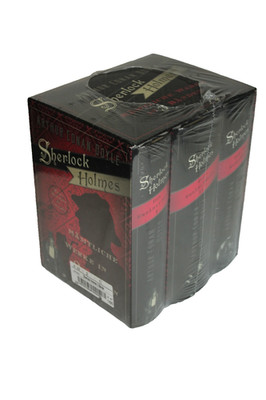 Sherlock Holmes - Sämtliche Werke in 3 Bänden Neu in Folie