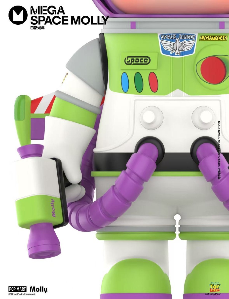 Authentic Mega Space Molly 400% Buzz Lightyear Figure Gift | eBay