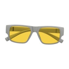 Night Vision Driving Glasses for Men, Screwless Metalless Spring Silver Yellow