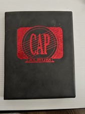 8 Page Pog Cap Album With 58 Pogs