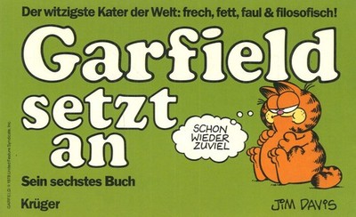 Garfield setzt an 6 von Jim Davis (1986)
