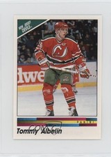1990-91 Panini Album Stickers Tommy Albelin #76 0kb5
