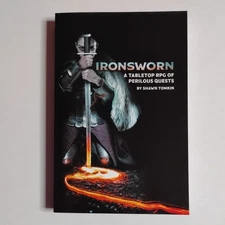 Shawn Tomkin Fantasy RPG Ironsworn (POD, Standard Color) New
