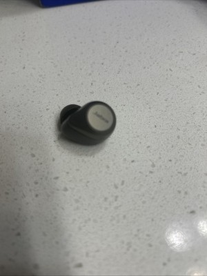 USED Jabra Elite 75t True Wireless LEFT SIDE EARBUD ONLY - Titanium Black
