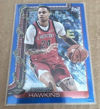 2025-26 Topps Holiday - Jordan Hawkins #H151 Holiday Metallic Blue Glitter