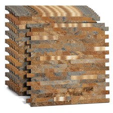 Midcard 10 Sheet Peel and Stick Backsplash PVC Wall Tile for Kitchen Backsplash