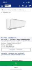 PACK Climatiseur réversible Technibel 2,5Kw À Poser Soi Même