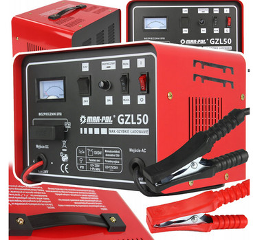 Ladegerät 12V 24V 50A Schnellladung Akku Booster starthilfe BATTERIELADEGERÄT