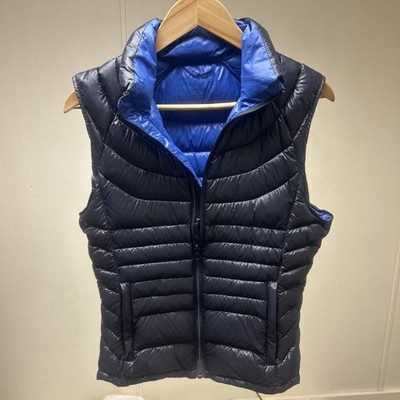 Bernardo Women's Goose Down Packable Black Vest Size Medium Very Light