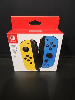Genuine Nintendo Switch Joy-Con Pair Blue Yellow OEM Controller Set NEW Sealed