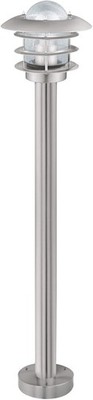 Eglo Wegeleuchte IP44 Edelstahl Glas Höhe 95cm Außenleuchte IP44