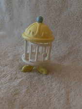 Vintage Smooshees Bird Cage White Yellow Fisher-Price Rare 1987-89
