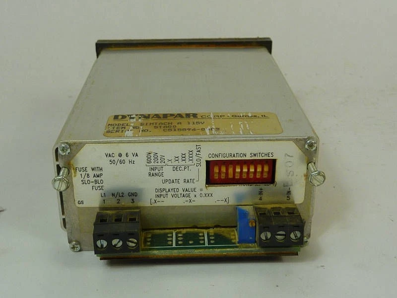 Dynapar SymTach A Tachometer 115V STA00 ! AS IS ! - Image 3 of 3