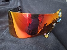 Bell SE07 Multi Layer Red Visor  for HP7 / RS7 Helmets