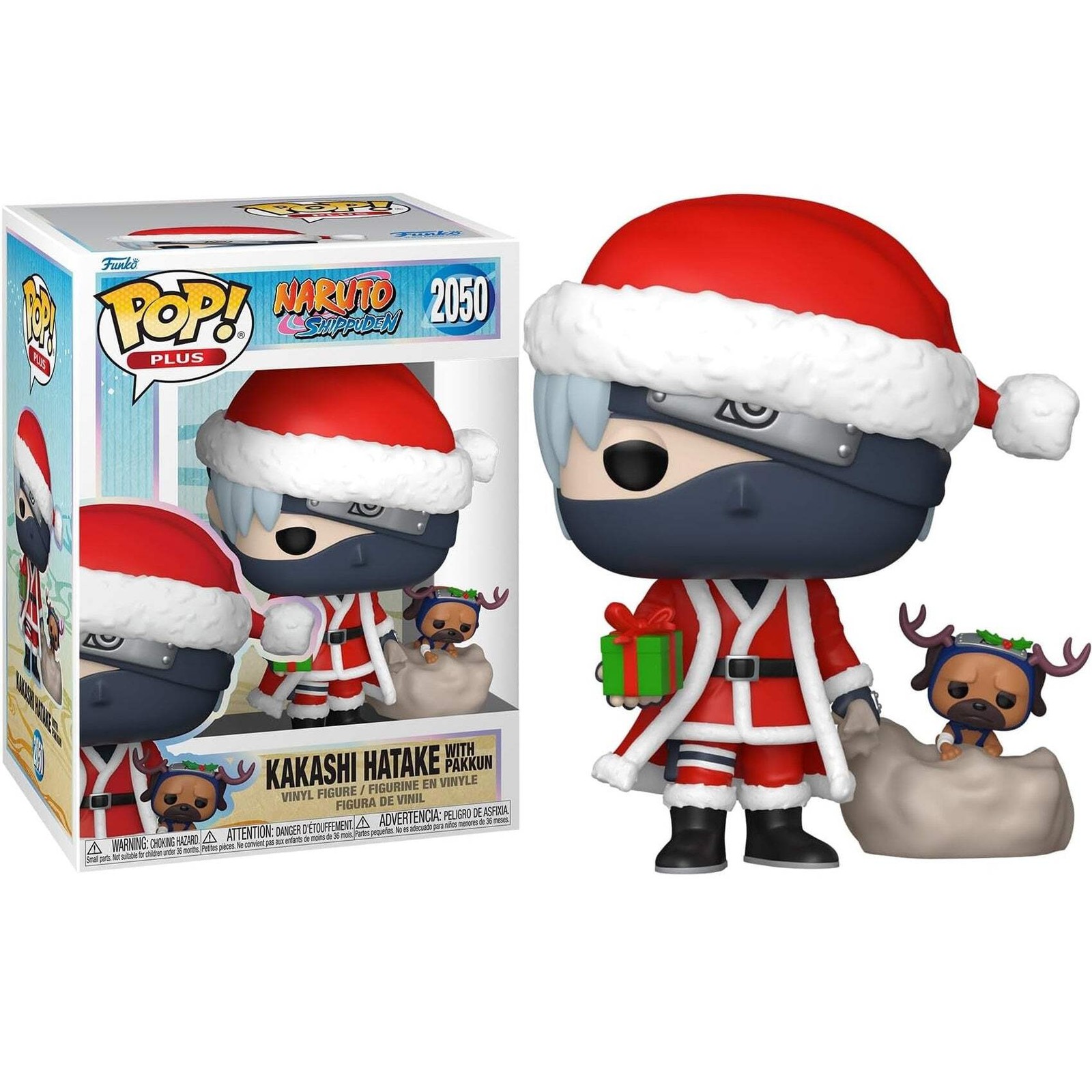 Funko Pop! Plus Naruto Shippuden (2050) Kakashi With Pakkun - Vinyl Figure 9cm